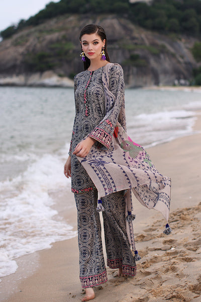 Charizma - Embroidered Lawn Suit (3pc)
