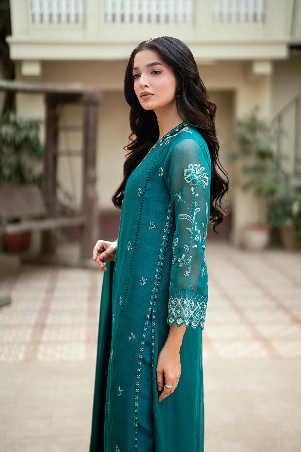 Azure Festive Vogue’26 - Emerald Empress (3pc)