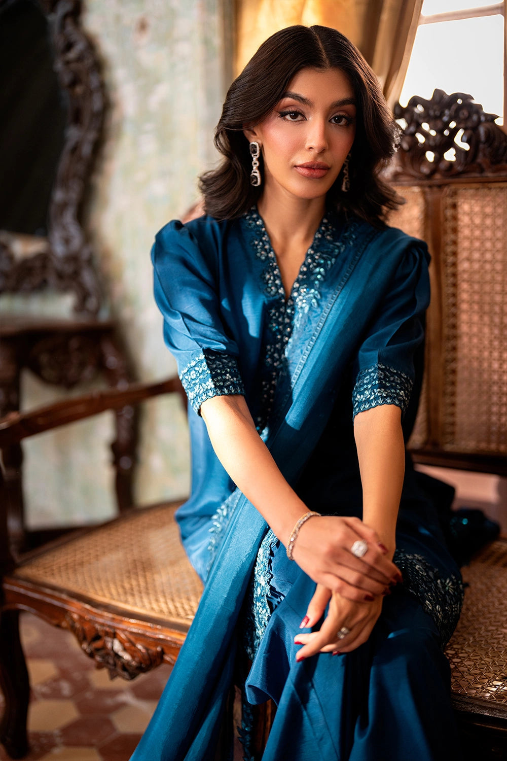 Azure Eid Vogue’26 - Sylvan Silk (3pc)