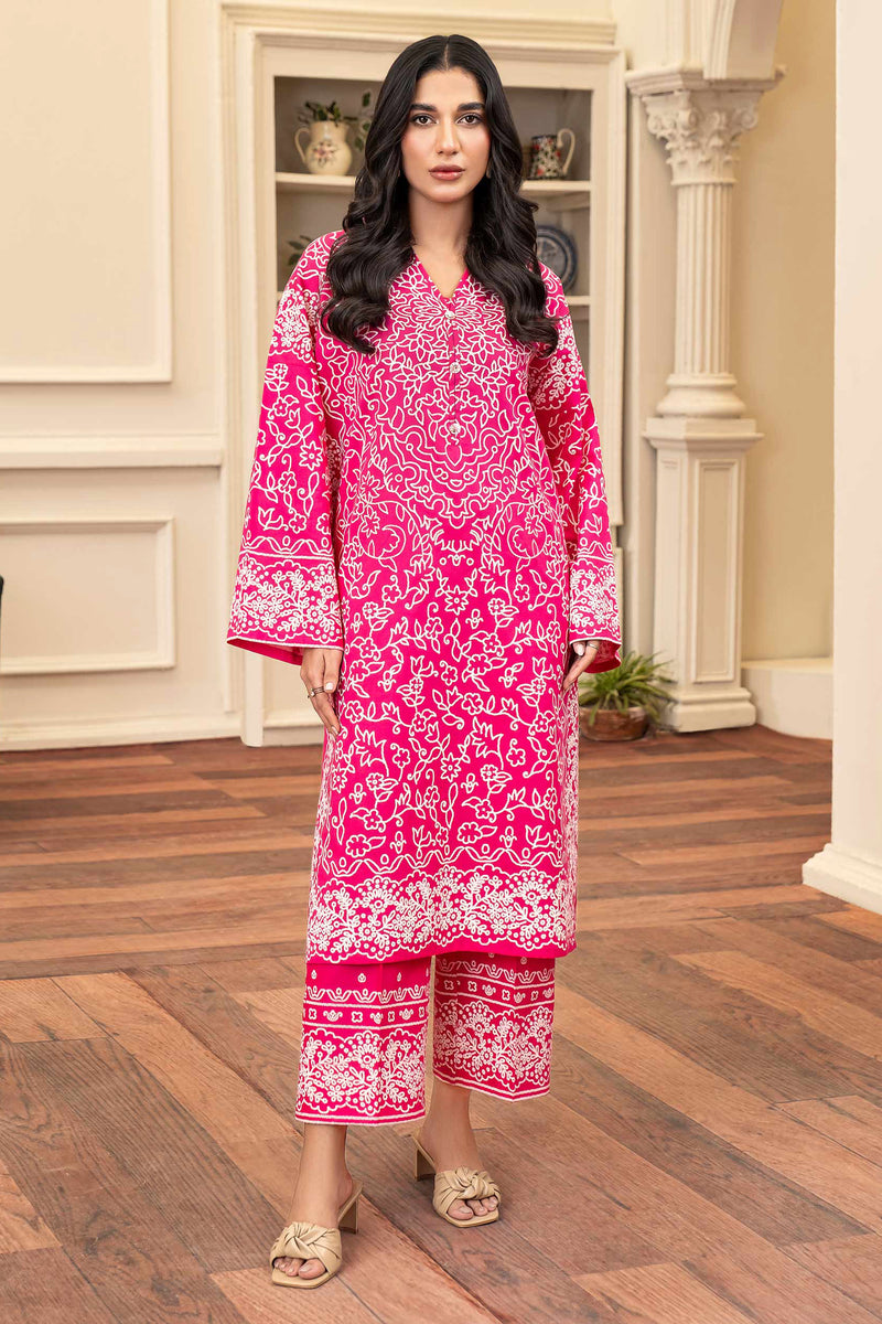 Limelight - Khaddar Suit-Paste Printed (2pc)