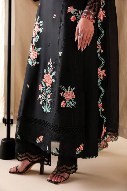 Azure Luxury Lawn’ 26 - Deep Black (3pc)