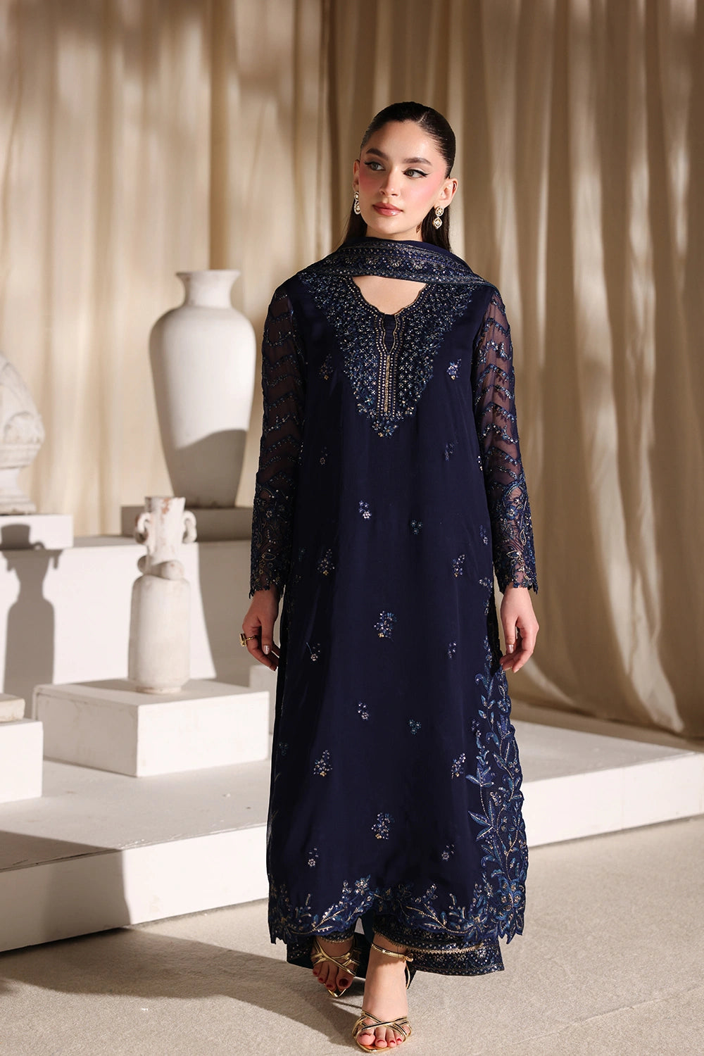 Azure Eid Luxe’ 26 - Nova Night (3pc)