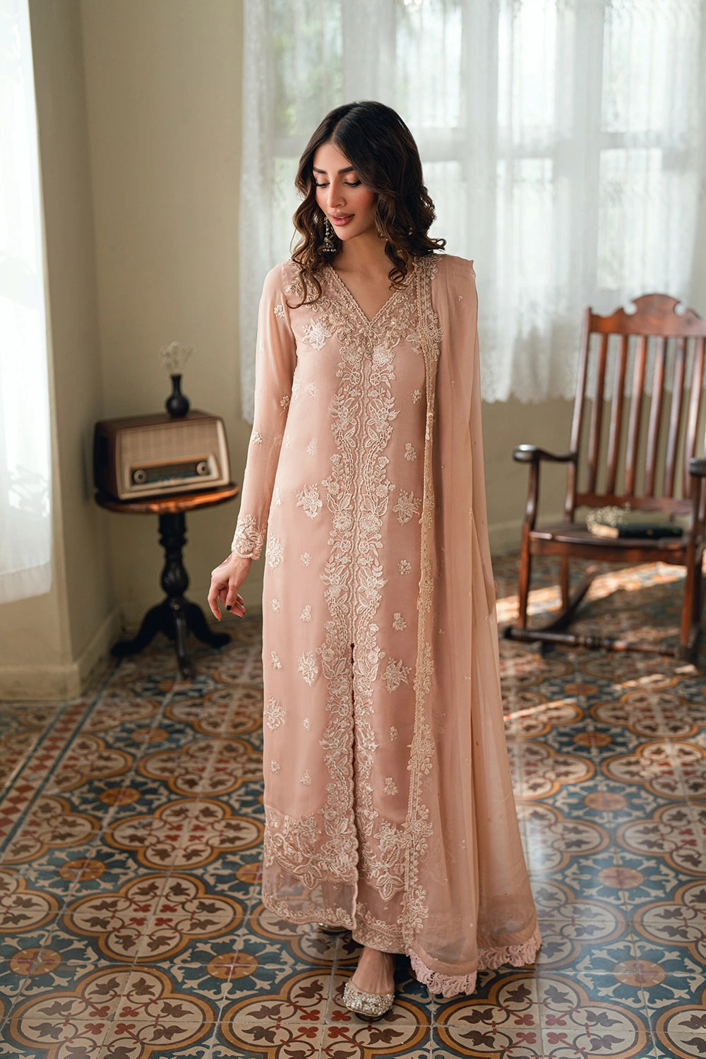 Azure Festive Eid Ensembles’26 - Cosmic Blush (3pc)