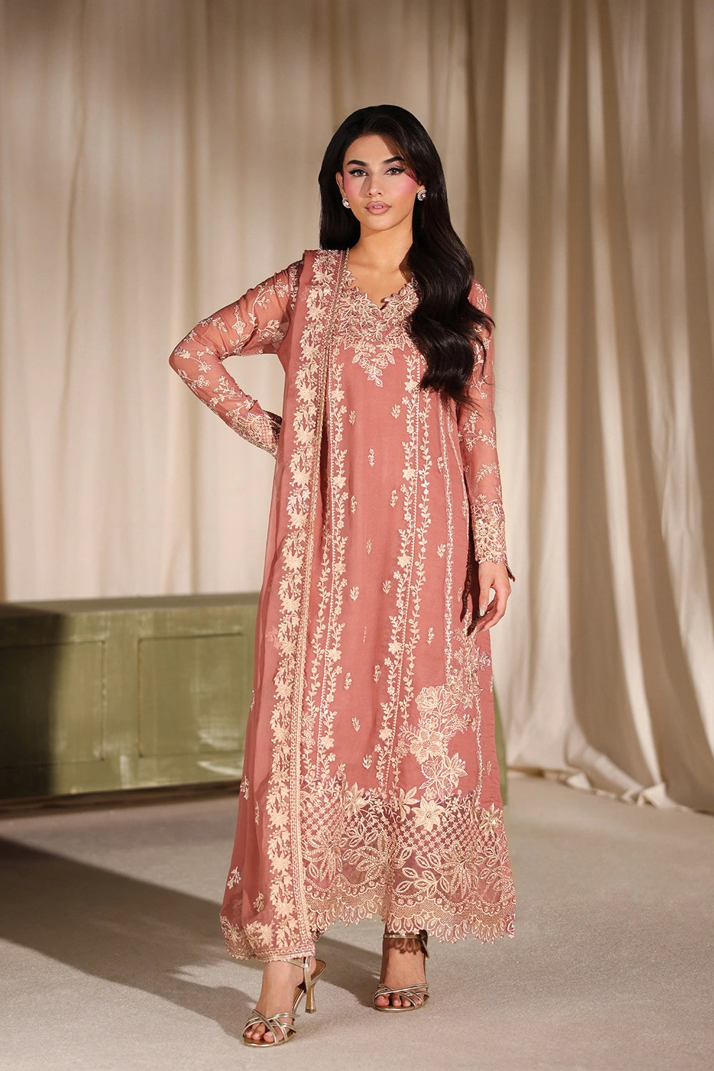 Azure Eid Luxe’ 26 - Lilywood (3pc)