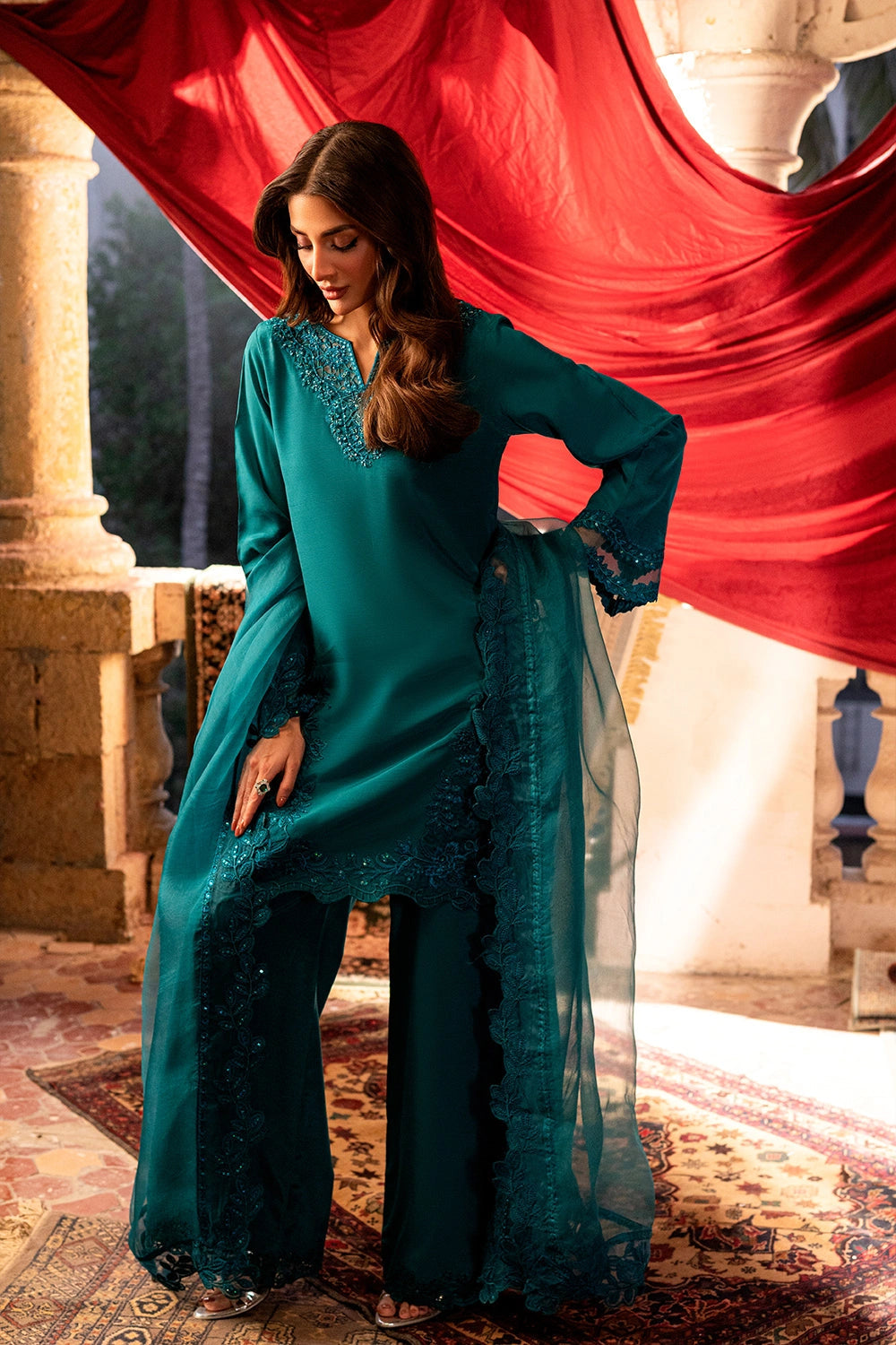 Azure Eid Vogue’26 - Royal Ivy (3pc)