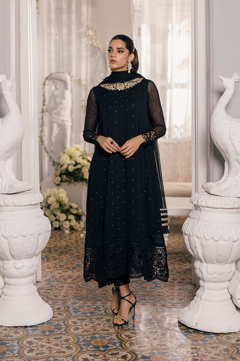 Azure Eid Ensembles’24 - Midnight Glow (3pc)