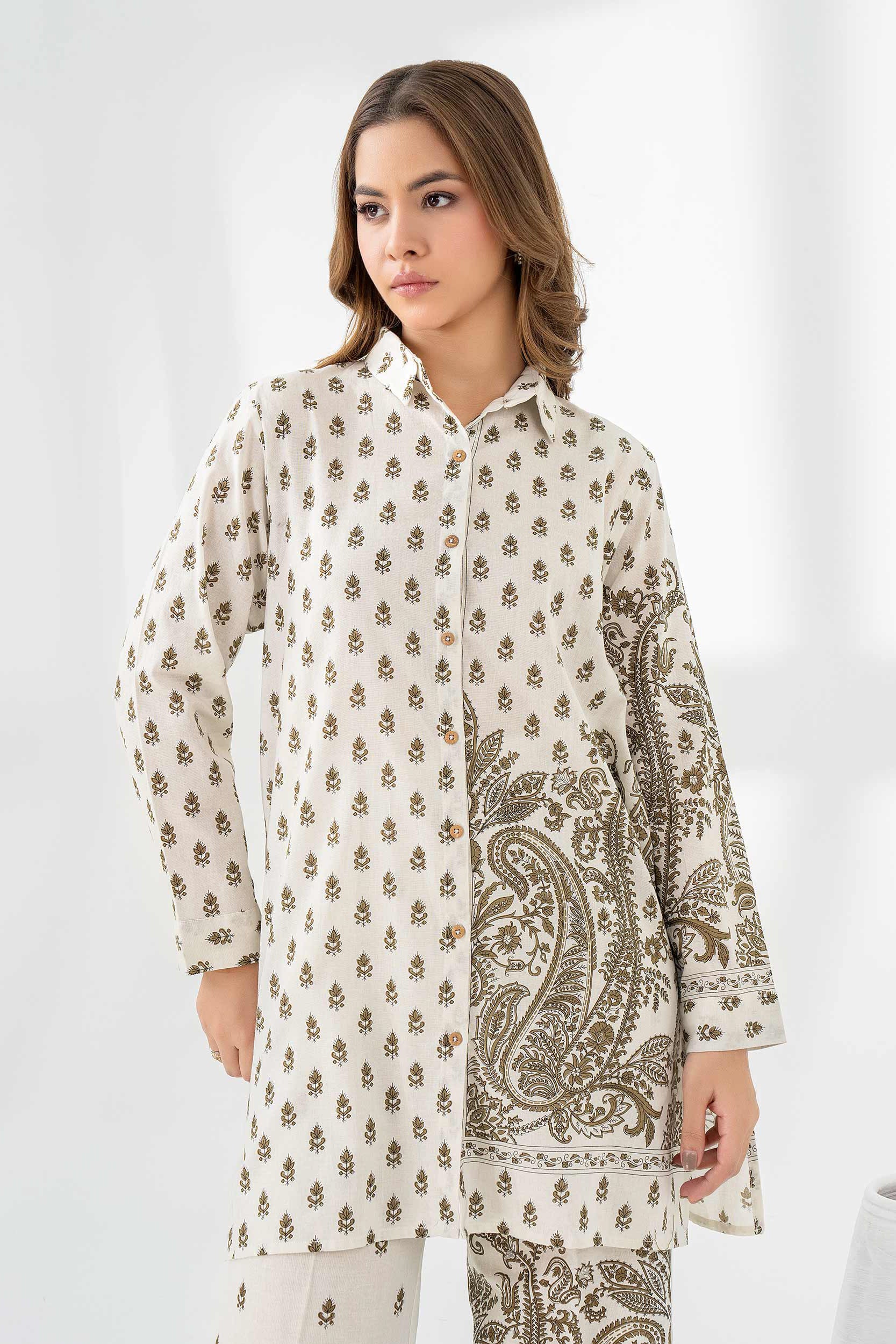 Limelight - Khaddar Suit-Paste Printed (2pc)