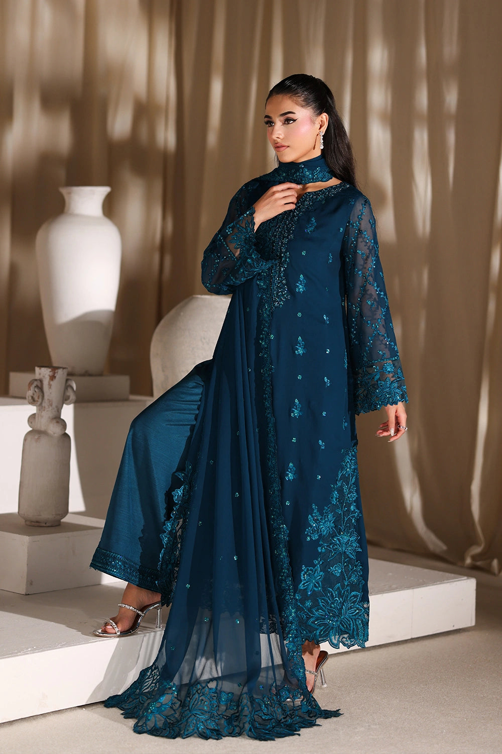 Azure Eid Luxe’ 26 - Majestic Teal (3pc)