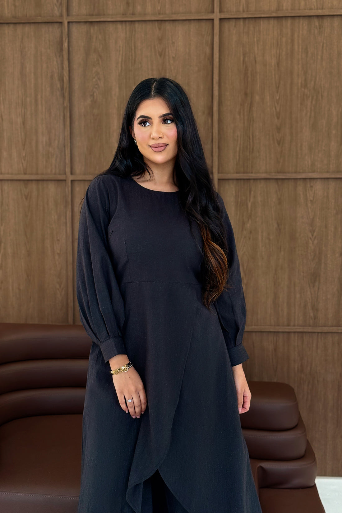 Grey Flow textured Co-Ord Set