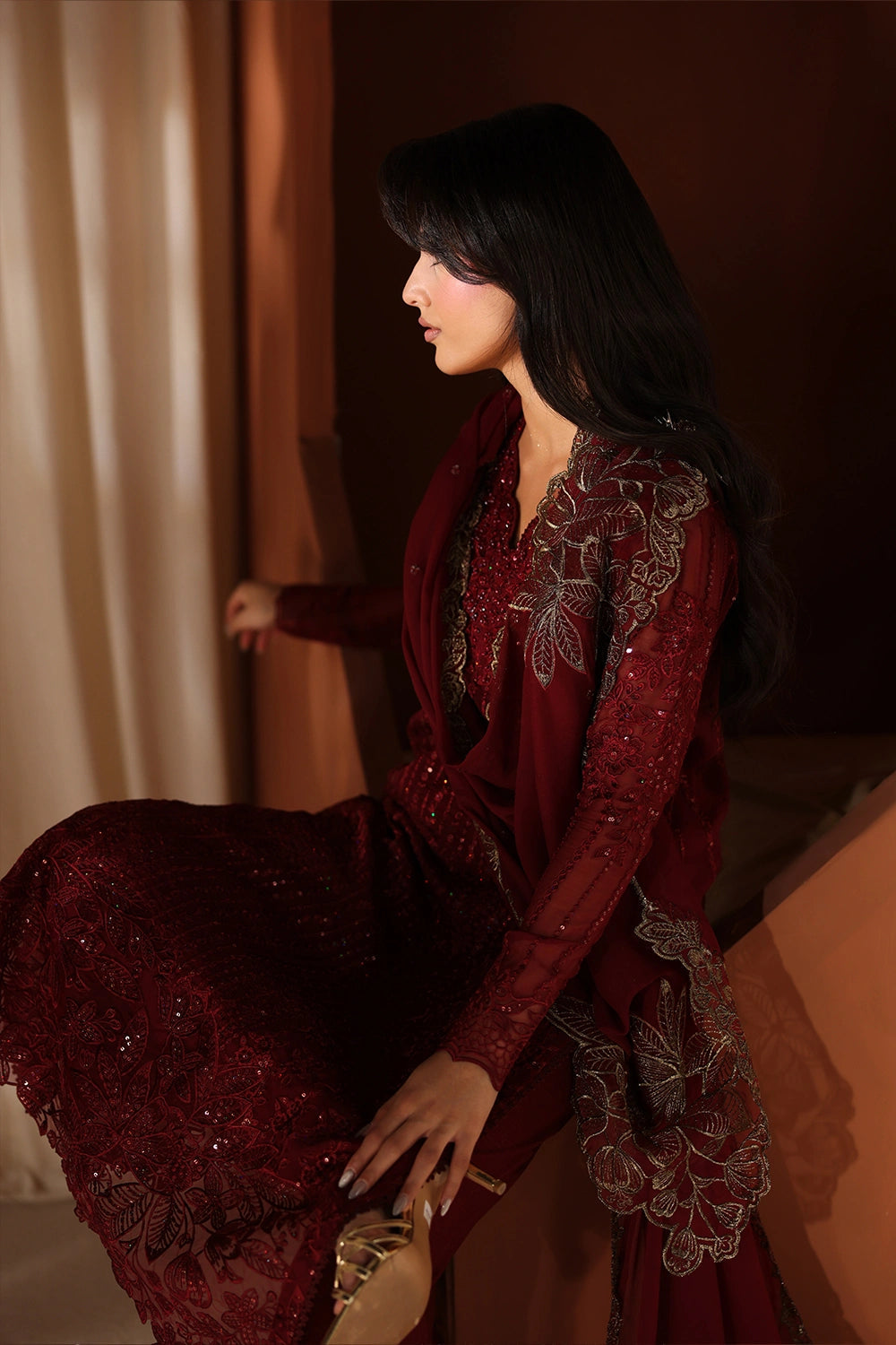 Azure Eid Luxe’ 26- Cherry Blossom (3pc)