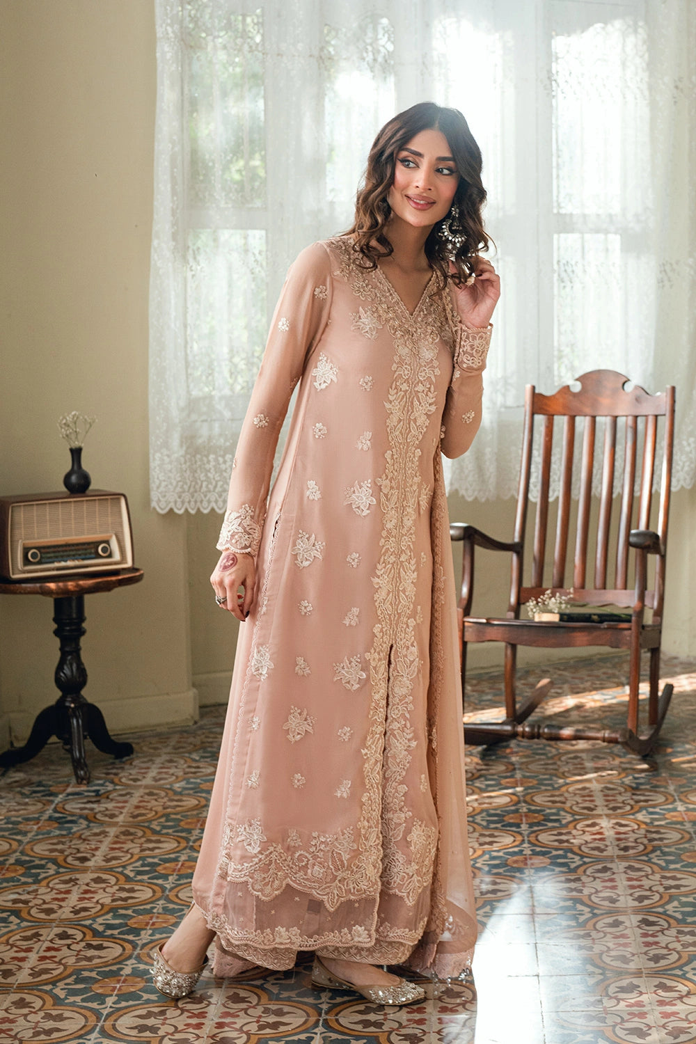 Azure Festive Eid Ensembles’26 - Cosmic Blush (3pc)