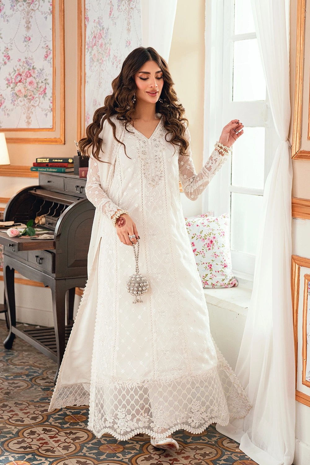 Azure Festive Eid Ensembles’26 - Magnolia (3pc)