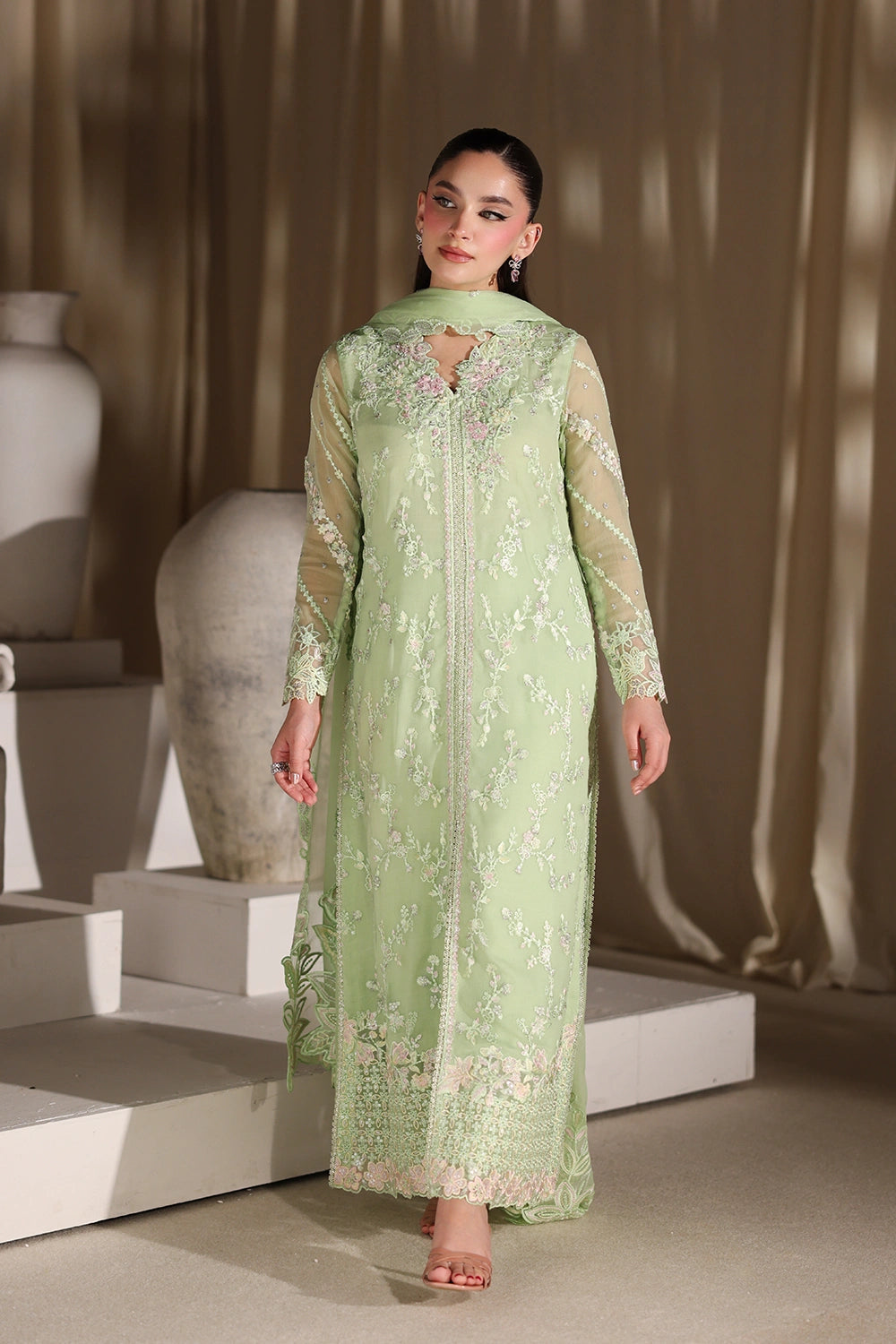 Azure Eid Luxe’ 26 - Fairy Fern (3pc)