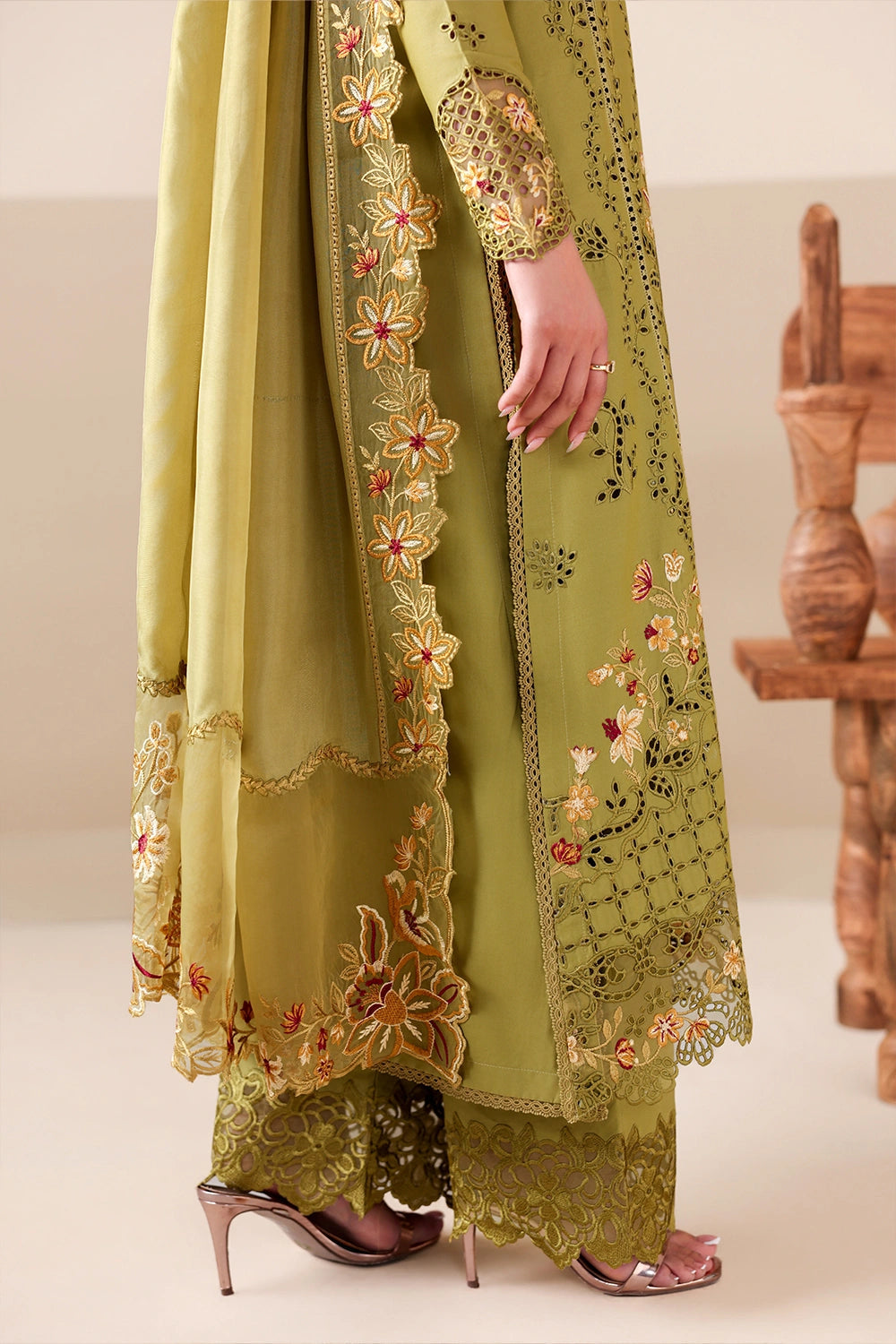 Azure Luxury Lawn’ 26 - Petal Muse (3pc)