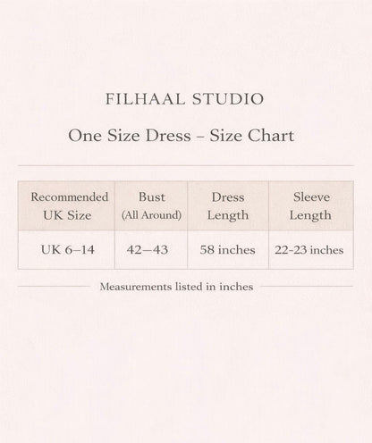 Printed Viscose Linen Kaftan Maxi Dress