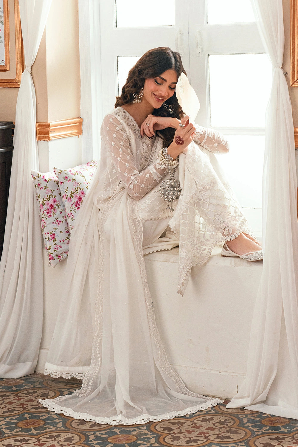 Azure Festive Eid Ensembles’26 - Magnolia (3pc)