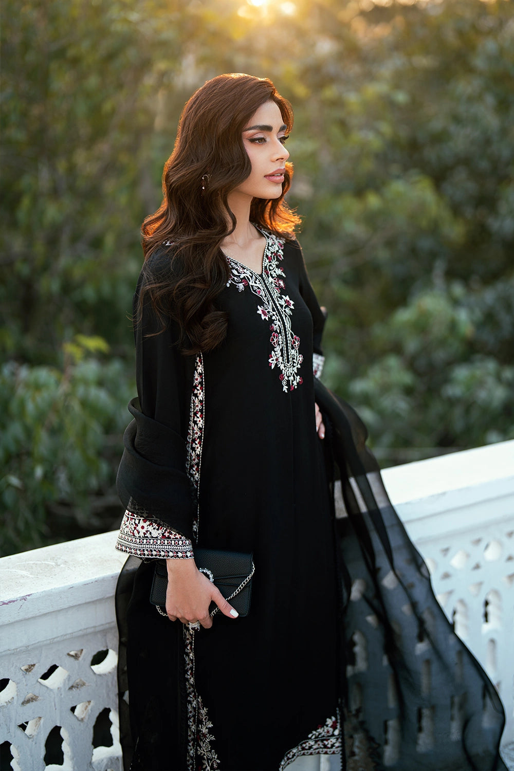 Azure Festive Vogue’26 - Black Swan (3pc)