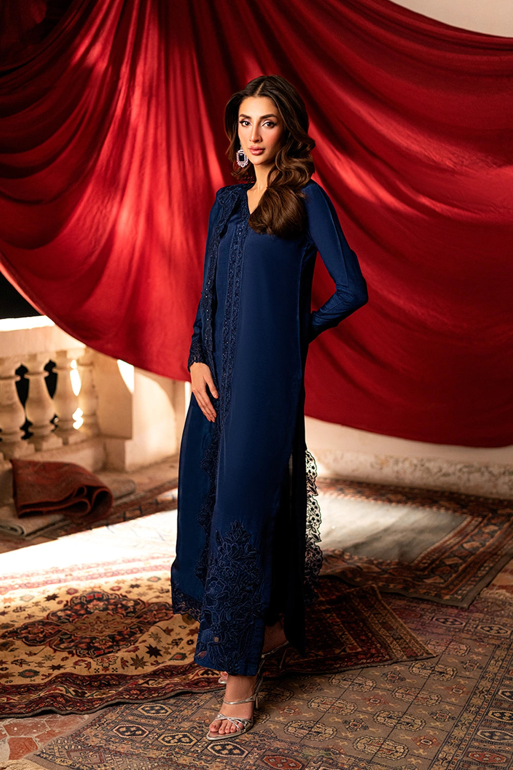 Azure Eid Vogue’26 - Opal Blue (3pc)