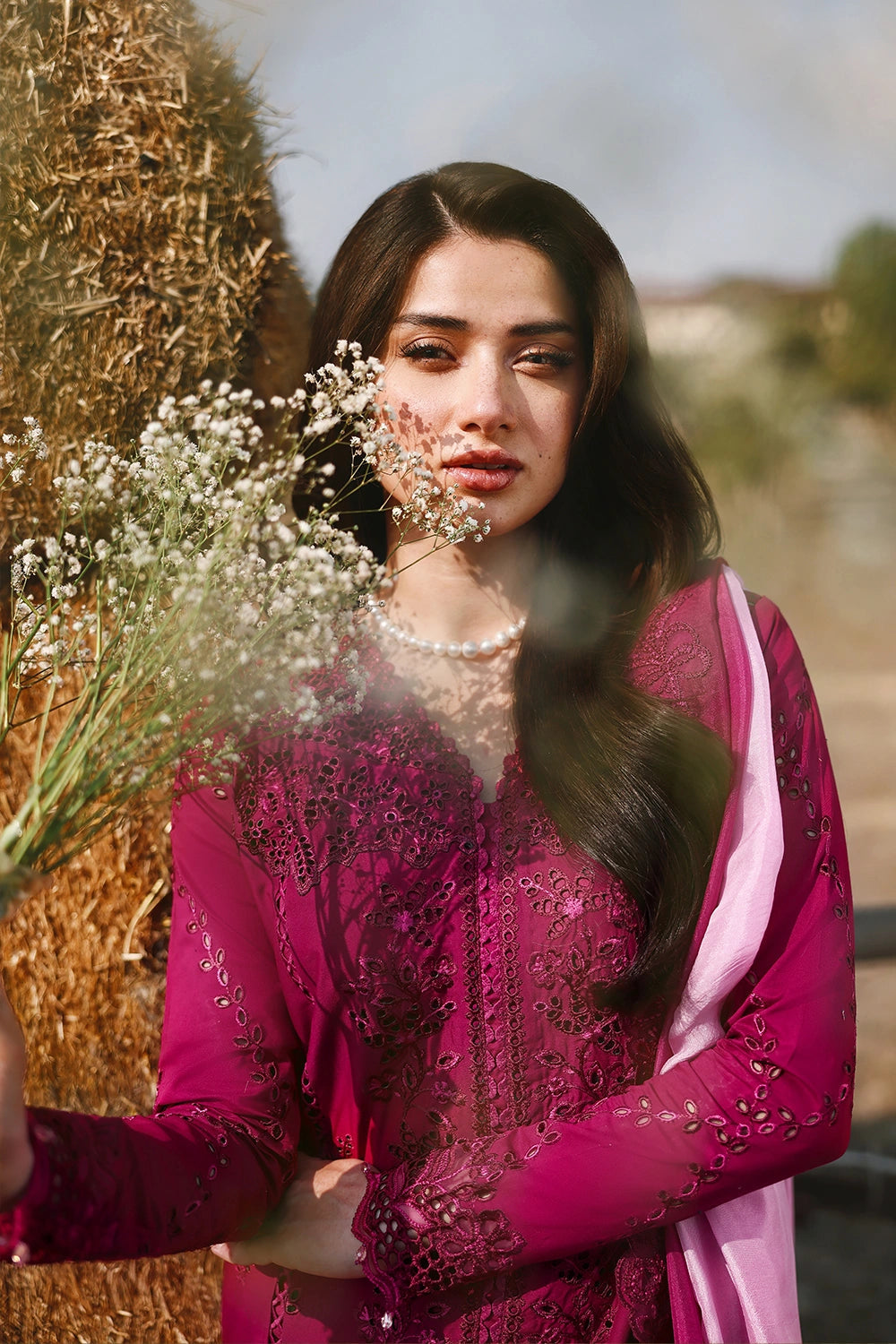 Azure Eid Luxury Lawn’ 26 - Barbella (3pc)