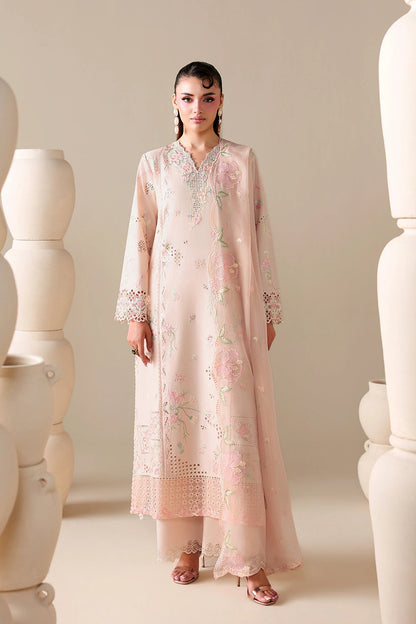 Azure Luxury Lawn’ 26 - Peachy Meadow (3pc)