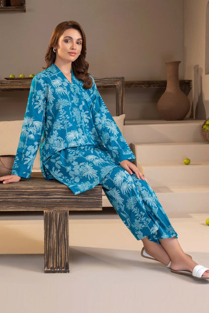 Limelight - Khaddar Printed Suit (2pc)