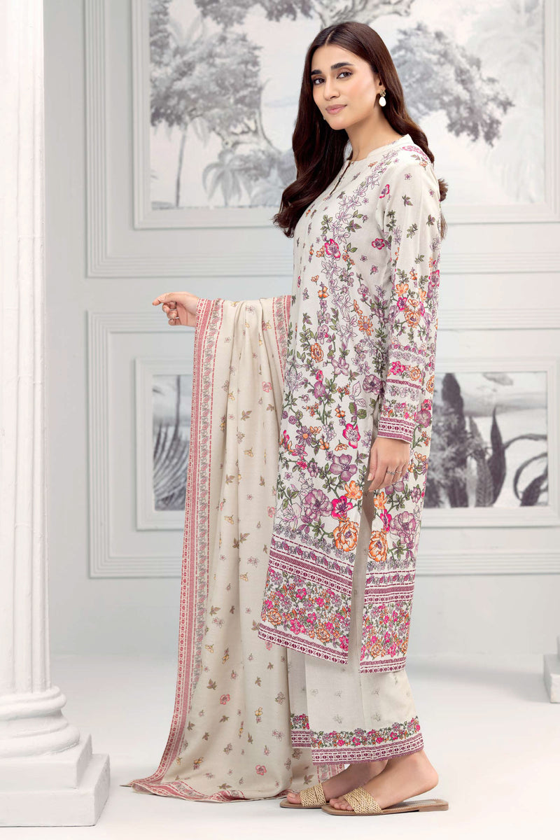 Limelight - Printed Khaddar Suit (3pc)