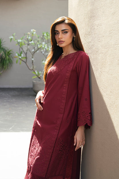 Azure Luxury Lawn’25 - Rosso Royal (3pc)