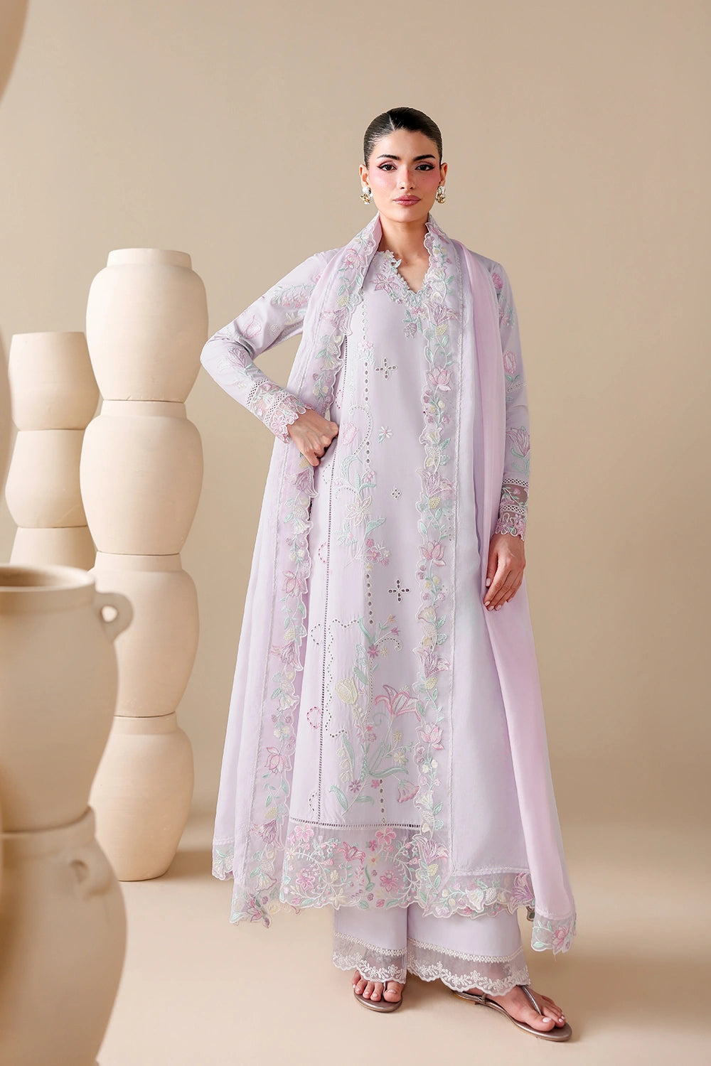 Azure Luxury Lawn’ 26 - Lily Meadow (3pc)