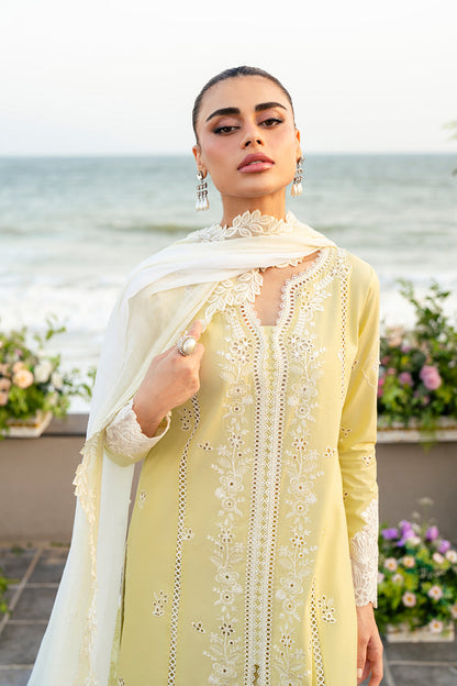 Azure Luxury Lawn’25 - Imperial Saffron (3pc)