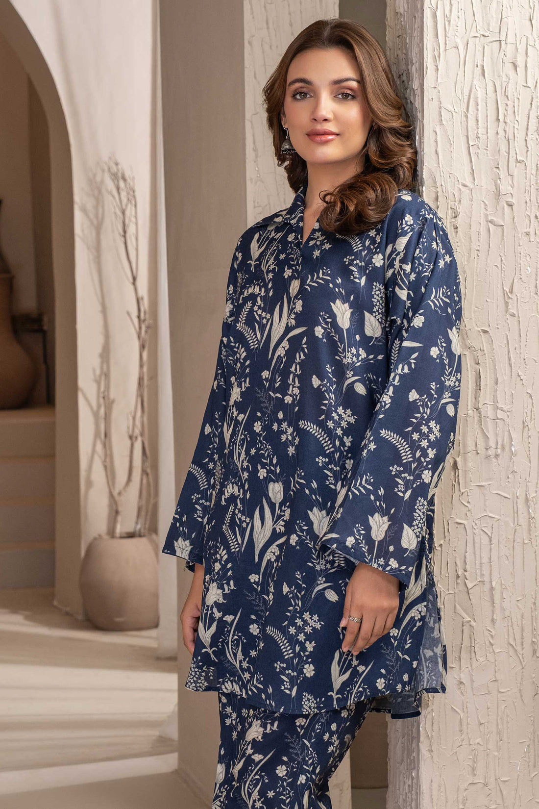 Limelight - Khaddar Printed Suit (2pc)