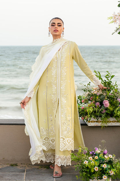 Azure Luxury Lawn’25 - Imperial Saffron (3pc)