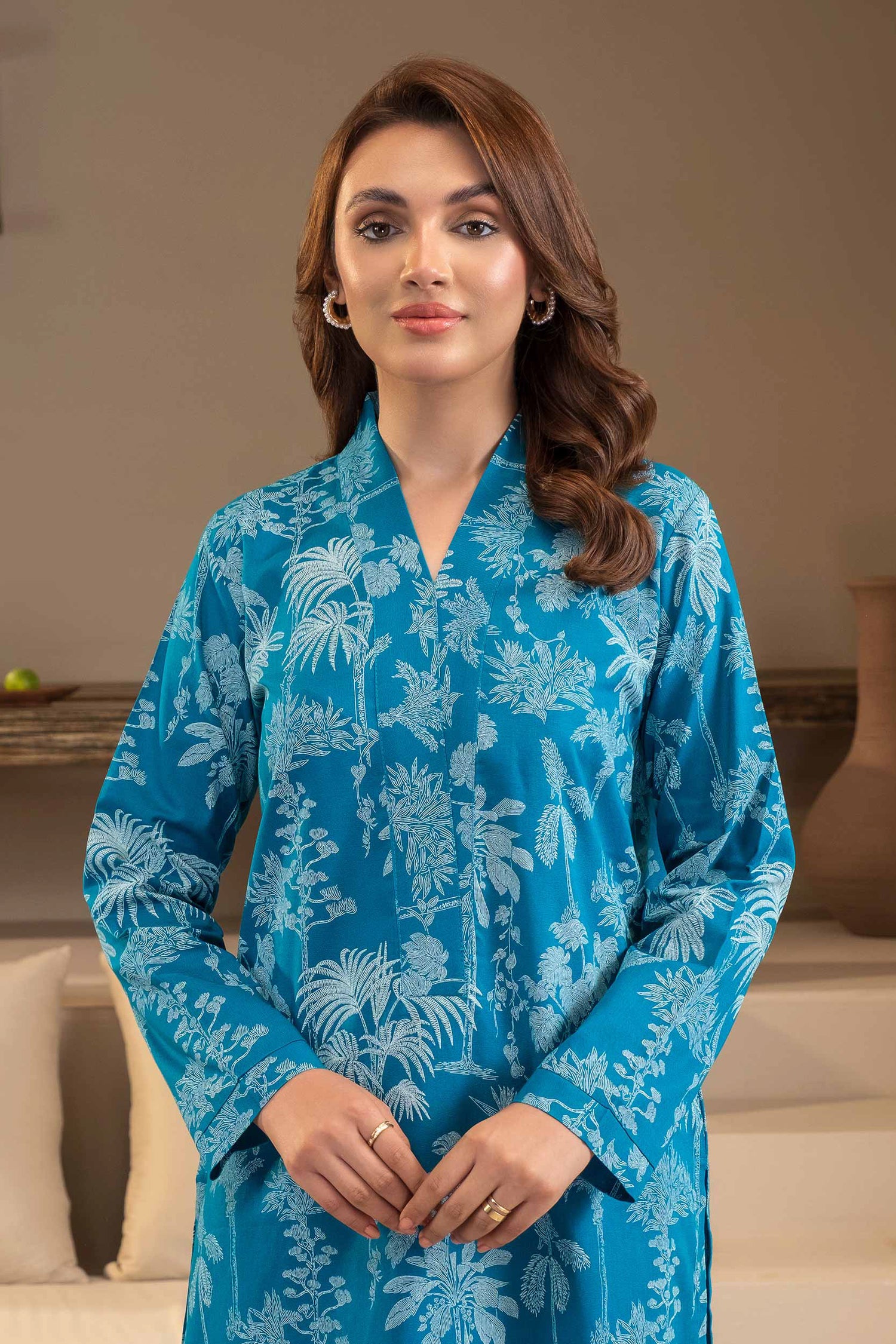 Limelight - Khaddar Printed Suit (2pc)