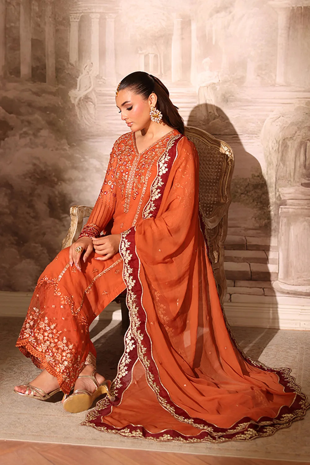 Azure Festive Ensembles’25 - Amber Rust (3pc)