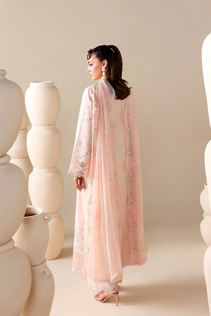 Azure Luxury Lawn’ 26 - Peachy Meadow (3pc)